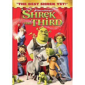 Shrek the Third (DVD, 2007, Full‎ Screen Version)